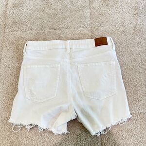 American Eagle Outfitters White Jean Shorts